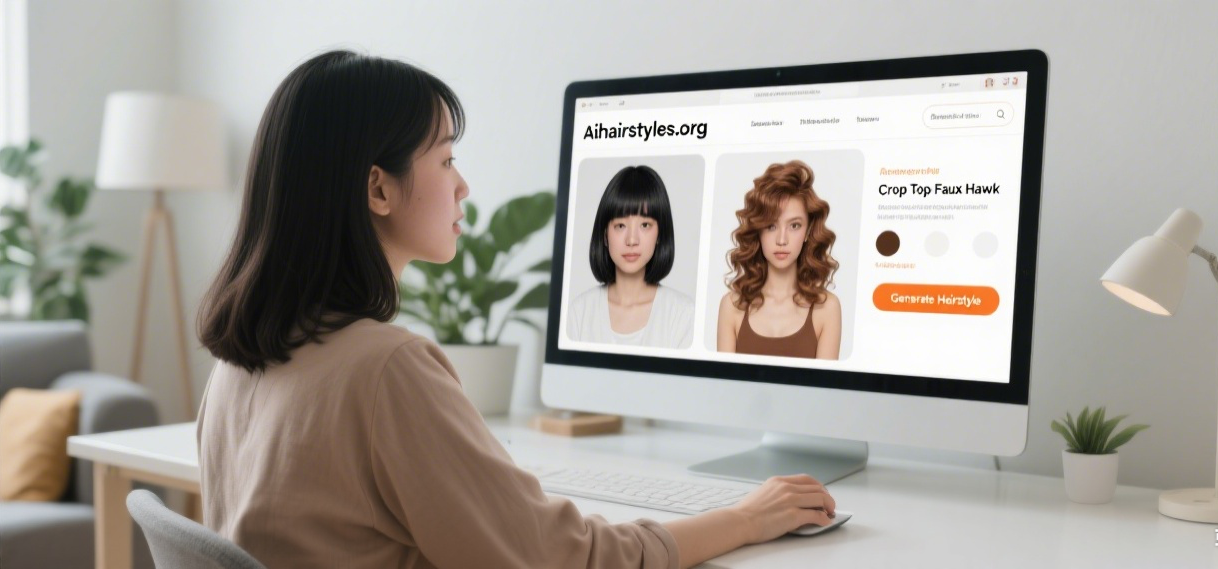 Upload Your Photo to AI Hairstyles